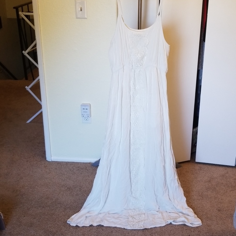 Long White dress